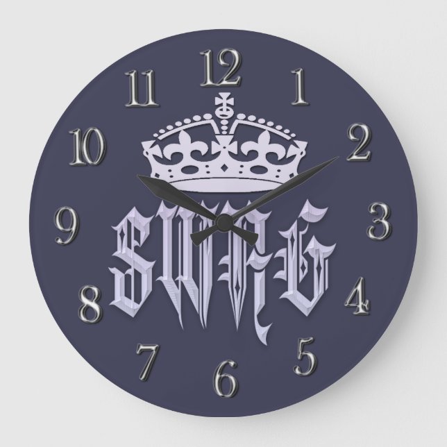 GRANDE HORLOGE RONDE SWAG (Recto)