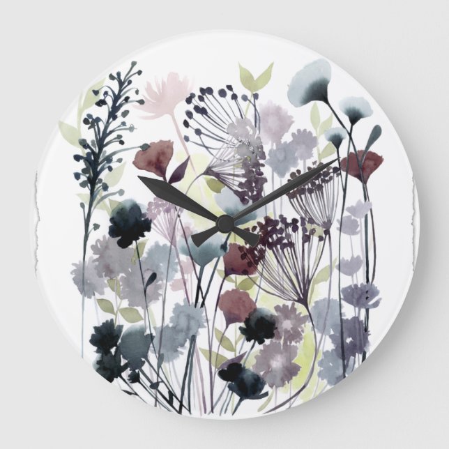 Grande Horloge Ronde Swaying Florets II (Recto)