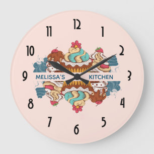Grande Horloge Ronde Sweet dessert Kitchen