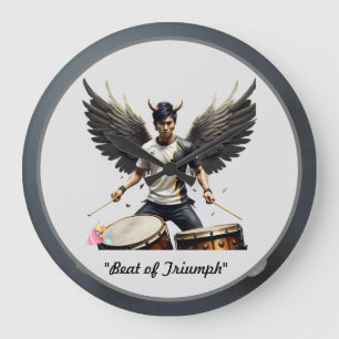 Grande Horloge Ronde "Synchronisation des champions"