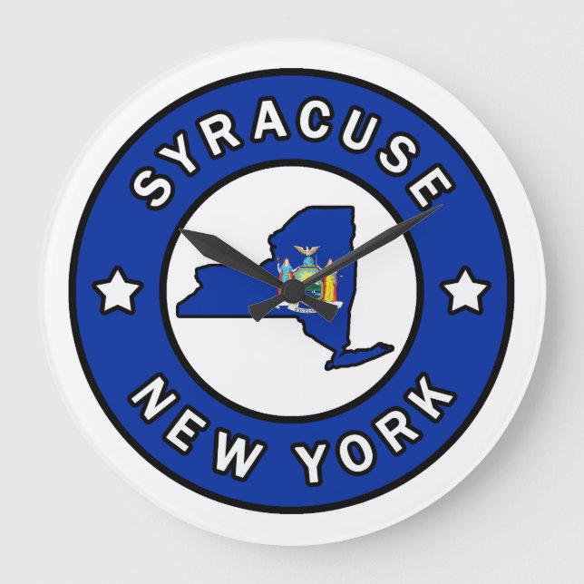 Grande Horloge Ronde Syracuse New York (Recto)