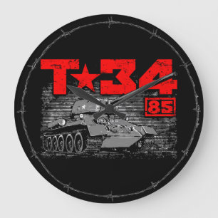 Grande Horloge Ronde T-34-85 Char moyen soviétique