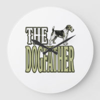 T-shirt avec gravure vintage Terrier Dog Father_