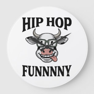 Grande Horloge Ronde T-shirt design de gravure vintage hip-hop drôle de