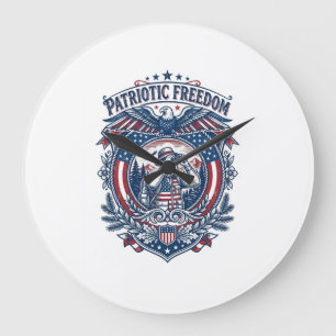 Grande Horloge Ronde T-shirt graphique vectoriel de l'observateur d'ois