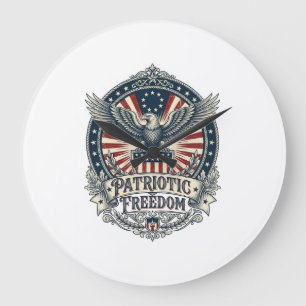 Grande Horloge Ronde T-Shirt Graphique Vectoriel Série Année de Naissan