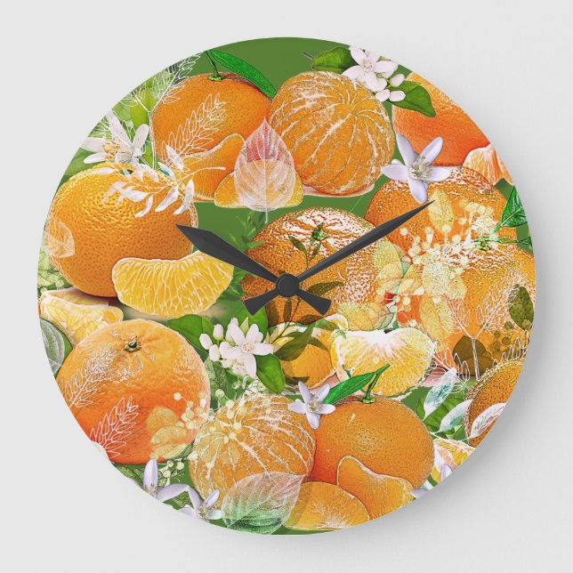 Grande Horloge Ronde Tangerine Dreams (Recto)