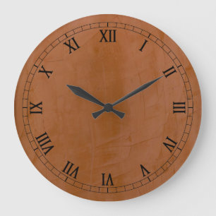 Grande Horloge Ronde Tangerine Uni