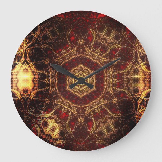 Grande Horloge Ronde Tapis oriental (Recto)