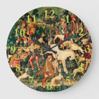 Tapisseries de licorne Classique médiéval défend l