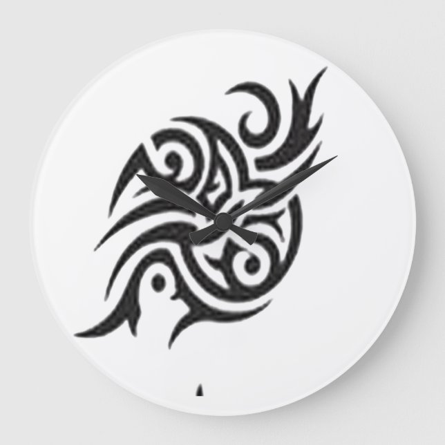 Grande Horloge Ronde Tatouage (Recto)