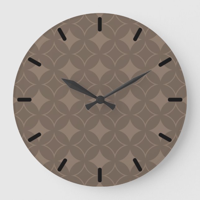 Grande Horloge Ronde Taupe shippo (Recto)