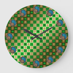 Grande Horloge Ronde Taureau & Rat d'eau