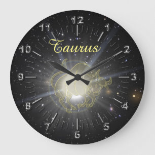 Grande Horloge Ronde Taurus lumineux