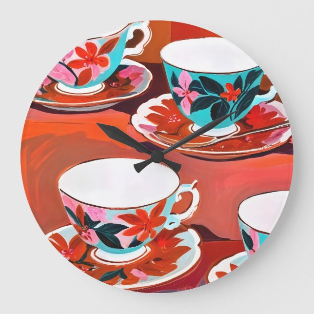 Grande Horloge Ronde Tea Party (Recto)