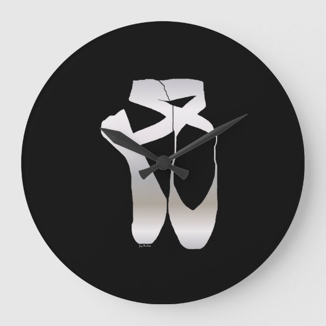 Grande Horloge Ronde Team Pointe Ballet Silhouette (Recto)