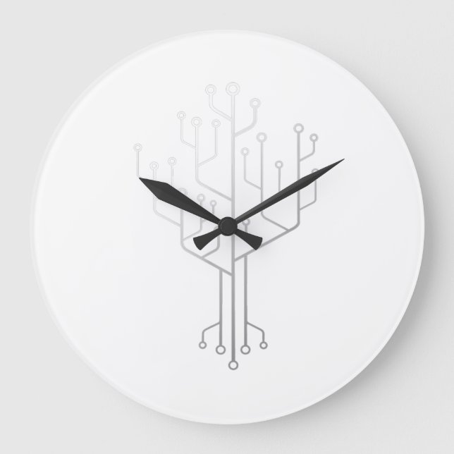 Grande Horloge Ronde Technique du programmeur programmeur de l'arbre de (Recto)