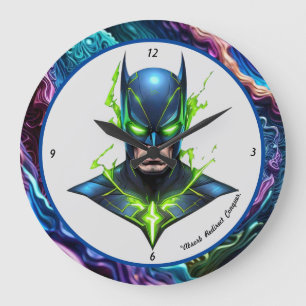 Grande Horloge Ronde "Technologie héroïque d'absorption d'énergie"