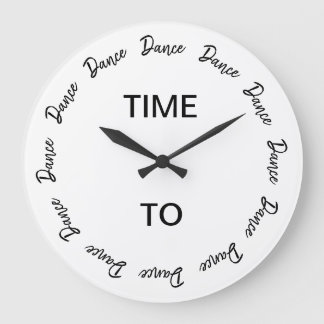 Grande Horloge Ronde Temps à danse