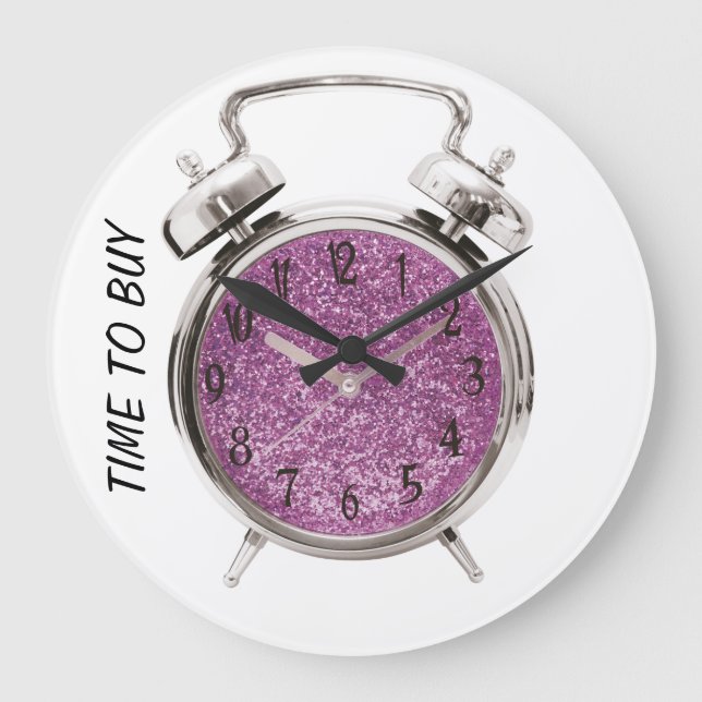 Grande Horloge Ronde temps d'achat (Recto)