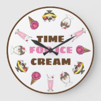 Temps de crème glacée Sundae Milkshake Banana Spli