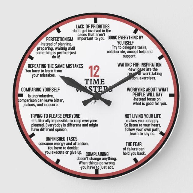 Grande Horloge Ronde Temps perdu (Recto)