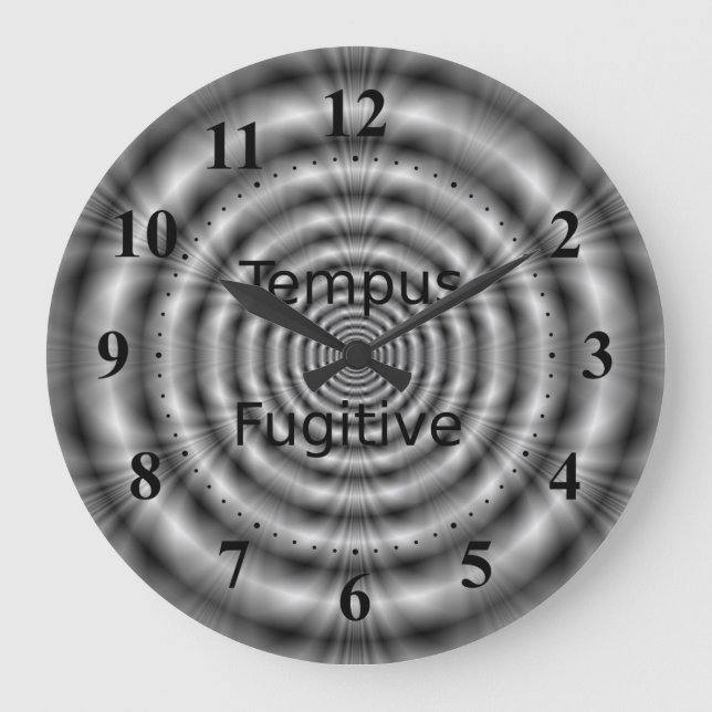 Grande Horloge Ronde Tempus Fugitive (Recto)