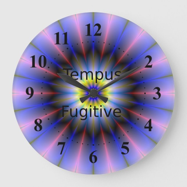 Grande Horloge Ronde Tempus Fugitive (Recto)
