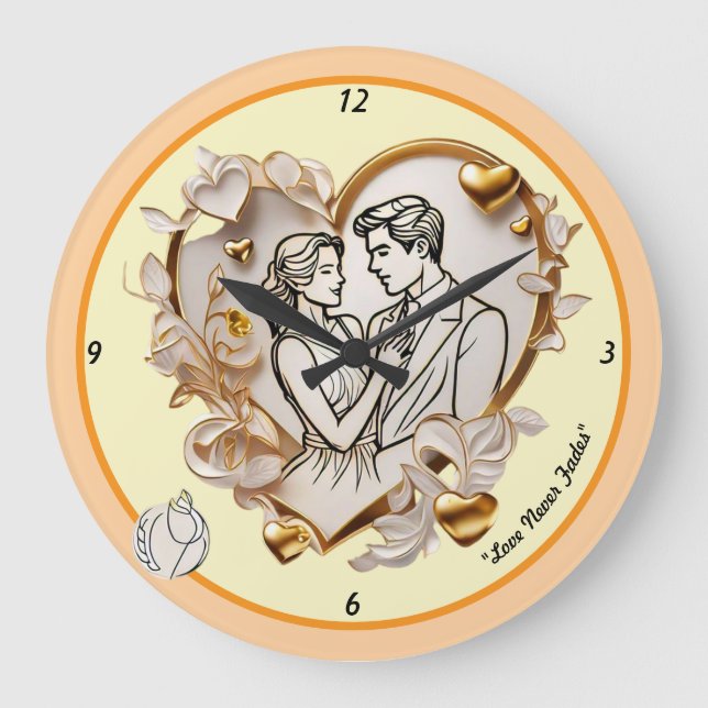 Grande Horloge Ronde "Tender Heart Love" (Recto)