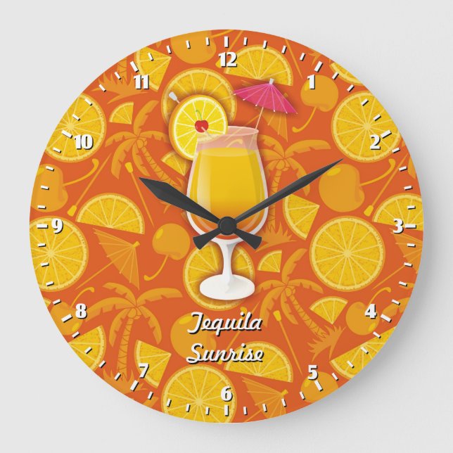 Grande Horloge Ronde Tequila sunrise (Recto)