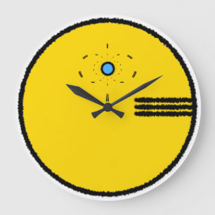 Grande Horloge Ronde Terre : 3d du Soleil