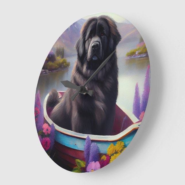 Grande Horloge Ronde Terre-Neuve sur une pédale : une aventure Pittores (Angle)