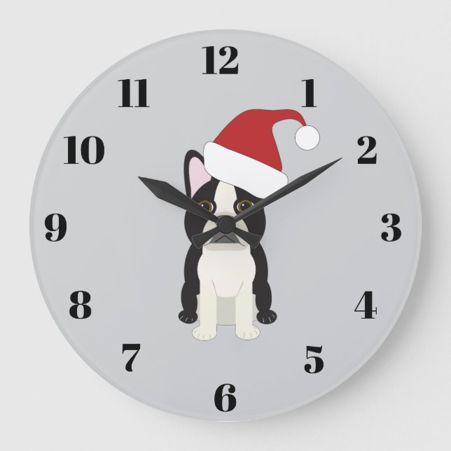 Grande Horloge Ronde Terrier de Boston (Recto)