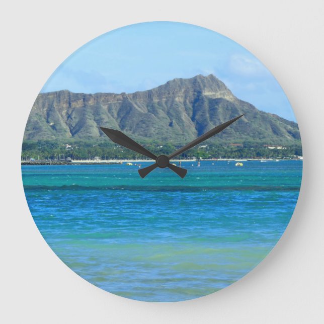 Grande Horloge Ronde Tête de diamant (Recto)