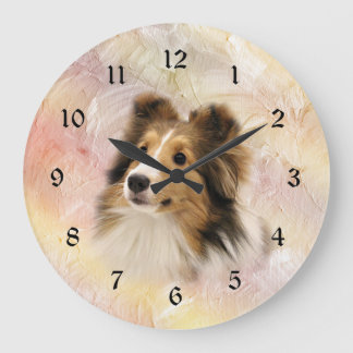 Grande Horloge Ronde Tête de l'abri