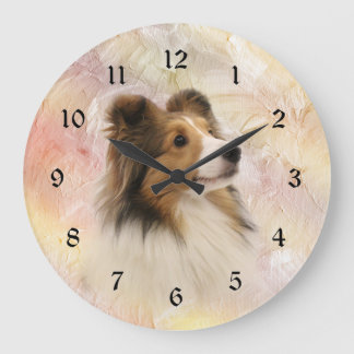 Grande Horloge Ronde Tête de l'abri