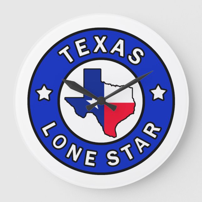 Grande Horloge Ronde Texas Lone Star (Recto)