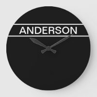 Texte personnalisable | Bold Modern Black & White