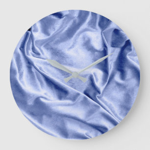 Grande Horloge Ronde Texture de tissu 2