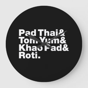 Grande Horloge Ronde Thai Street Food