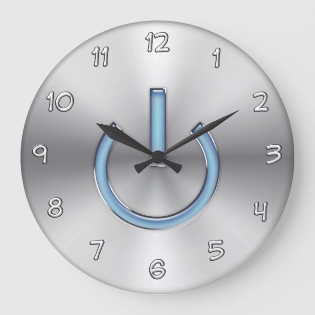 Grande Horloge Ronde The Computer Theme Wall Decor Clock (Recto)