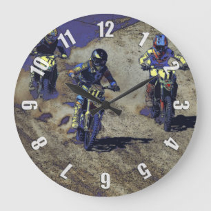 Grande Horloge Ronde The Home Stretch ! - Motocross Racer