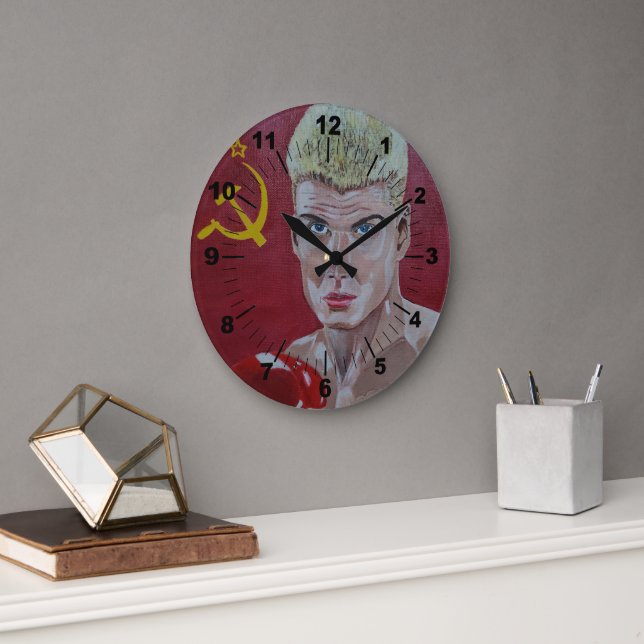Grande Horloge Ronde The Russian Painting by Alfred Fox (Bureau)
