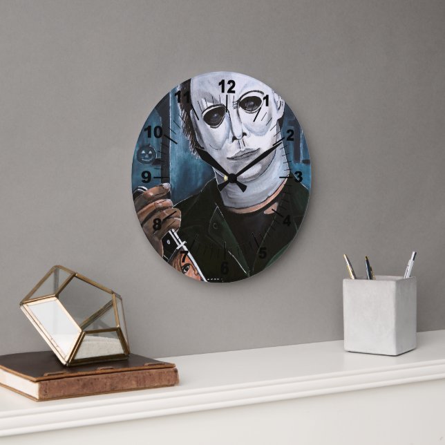 Grande Horloge Ronde The Shape Painting by Alfred Fox (Bureau)