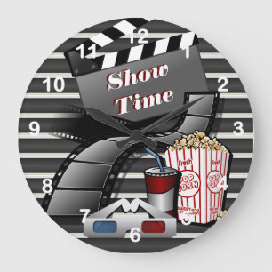 Grande Horloge Ronde Théâtre de Show Time Movie