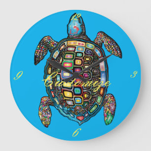 Grande Horloge Ronde Thunder_Cove des tortues de mer