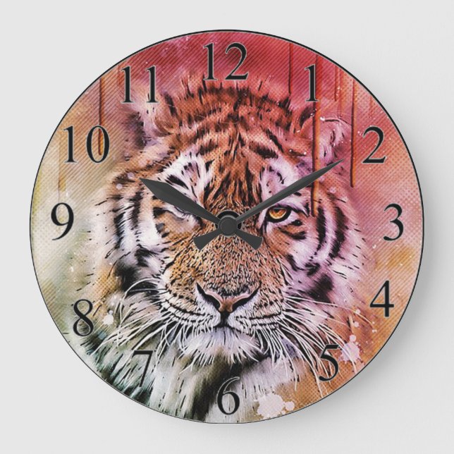 Grande Horloge Ronde Tigre (Recto)