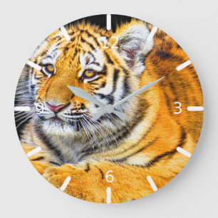 Grande Horloge Ronde Tigre