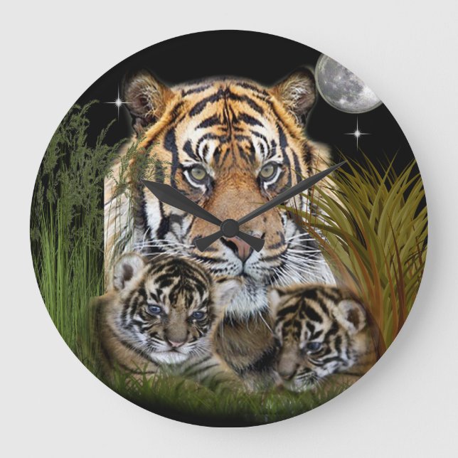 Grande Horloge Ronde Tigre (Recto)