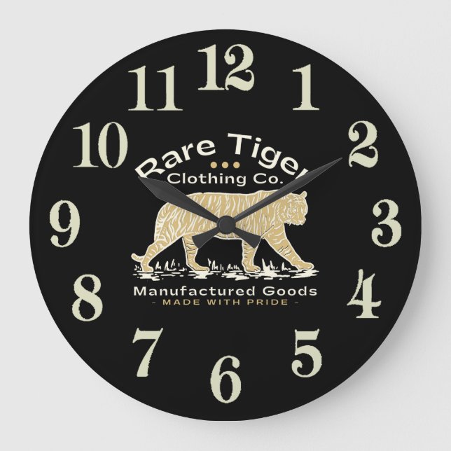 Grande Horloge Ronde Tigre (Recto)